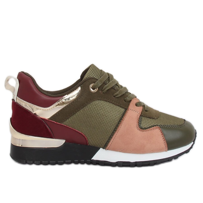 Scarpe sportive verdi B-01 Army Green verde multicolore