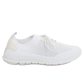 Scarpe sportive bianche B111-12 Bianco