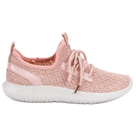 SHELOVET Scarpe sportive rosa