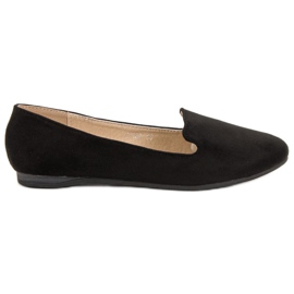 SHELOVET Signori in pelle scamosciata nero