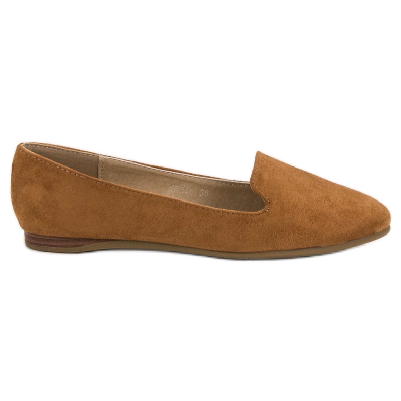 SHELOVET Signori in pelle scamosciata marrone