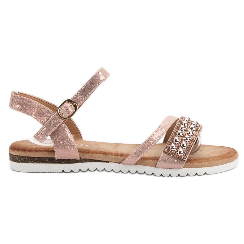 Groto Gogo Sandali Con Glitter rosa