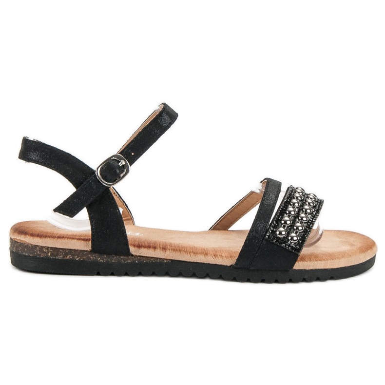 Groto Gogo Sandali Con Glitter nero