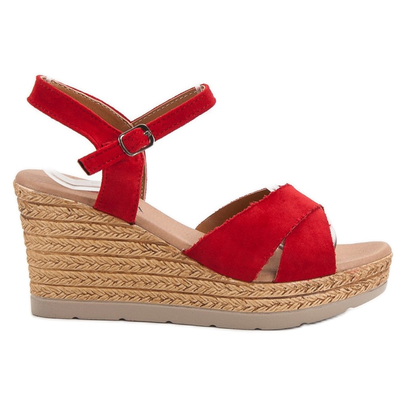 SHELOVET Sandali rossi rosso