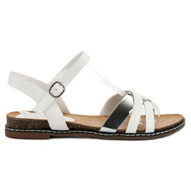 SHELOVET Sandali casual bianca