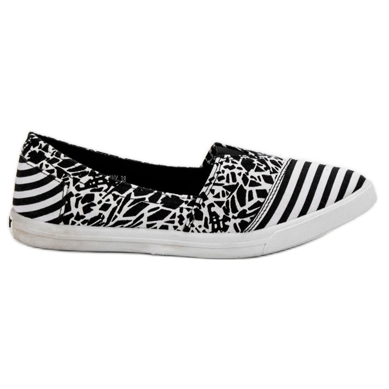 Sweet Shoes Slipon Con Motivo bianca nero