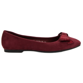 Best Shoes Ballerine marrone rossiccio rosso