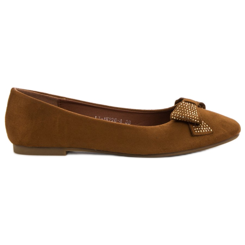Best Shoes Ballerine cammello marrone