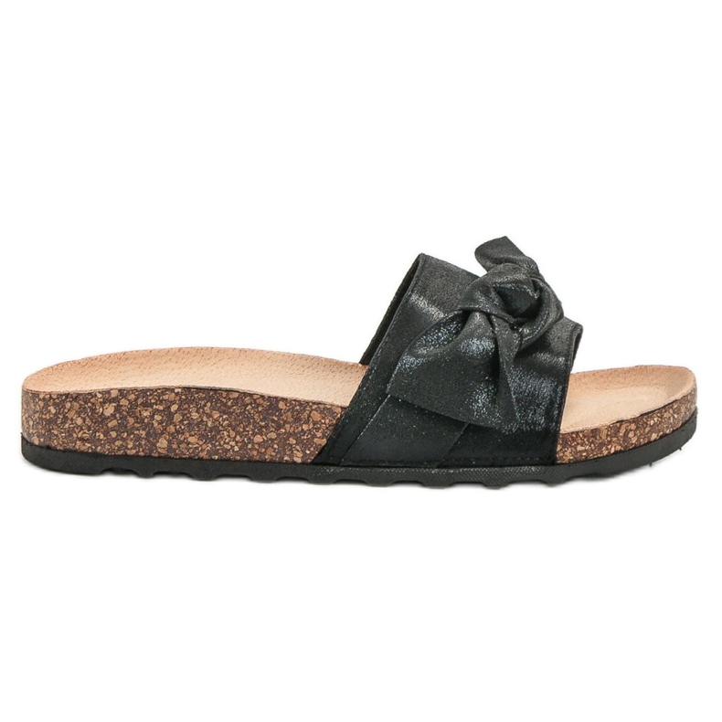 Queen Vivi Pantofole Casual Con Glitter nero