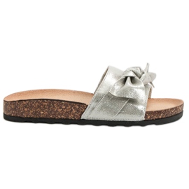 Queen Vivi Pantofole Casual Con Glitter grigio