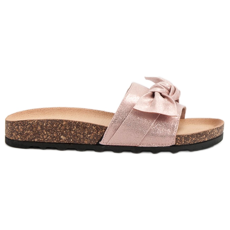 Queen Vivi Pantofole Casual Con Glitter rosa