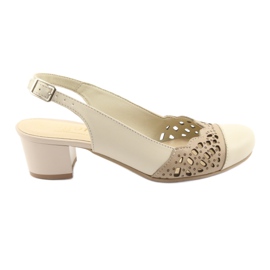 Sandali beige da donna Gregors 771