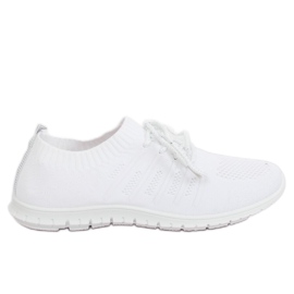 Scarpe sportive bianche B111-10 Bianco