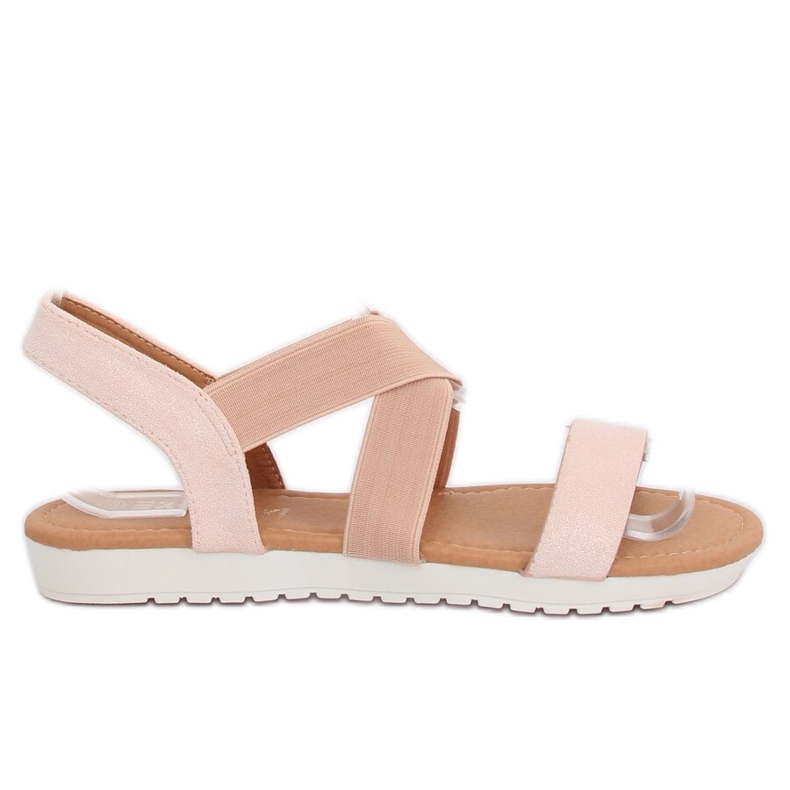 Sandali donna beige X565 Champagne marrone rosa