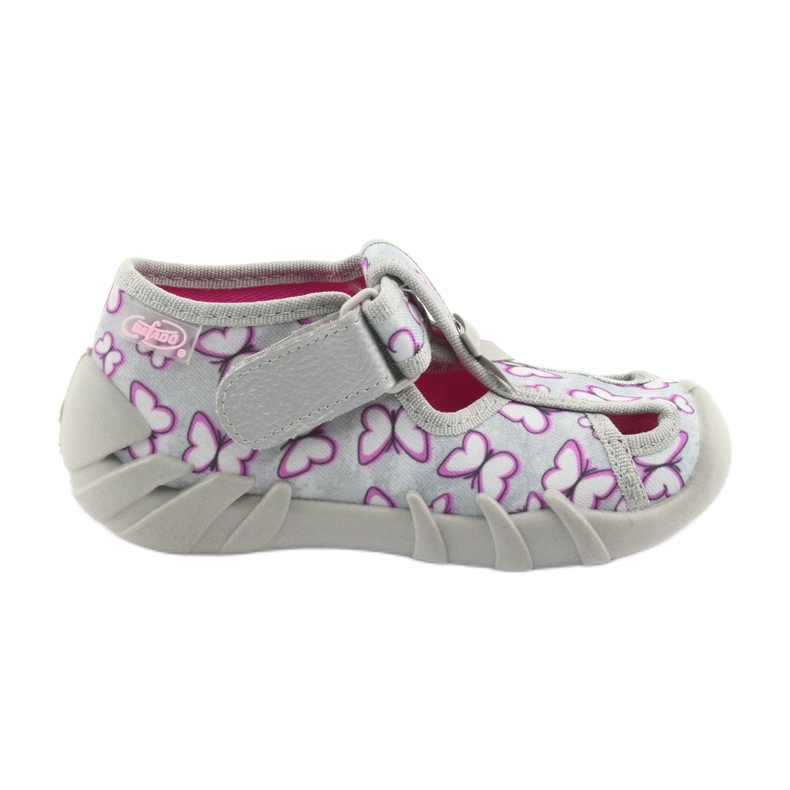 Scarpe per bambini Befado 190P087 viola grigio