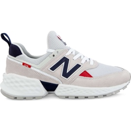 New Balance Ms574gnc Sport Nimbus Cloud con bianco grigio