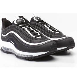Nike Air Max 97 Gs 009 Black White Metallic Silver grigio multicolore