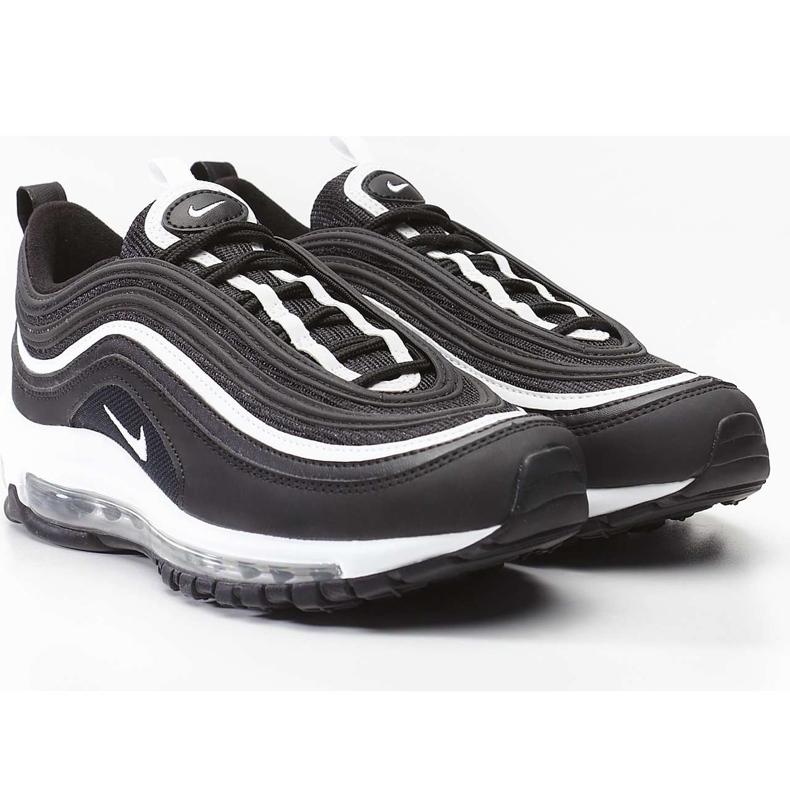Nike Air Max 97 Gs 009 Black White Metallic Silver grigio multicolore
