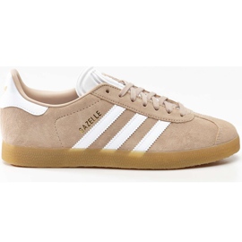 Adidas Gazelle 467 Ash Pearl Footwear White Gum 3 marrone