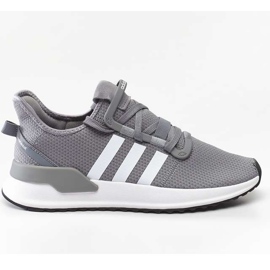 Adidas U_path Run J 111 Grigio Calzature Bianco Core Nero