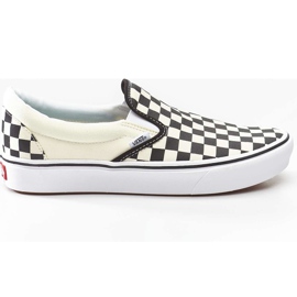 Vans Comfycush Slip On VO4 Checkerboard True White bianca grigio