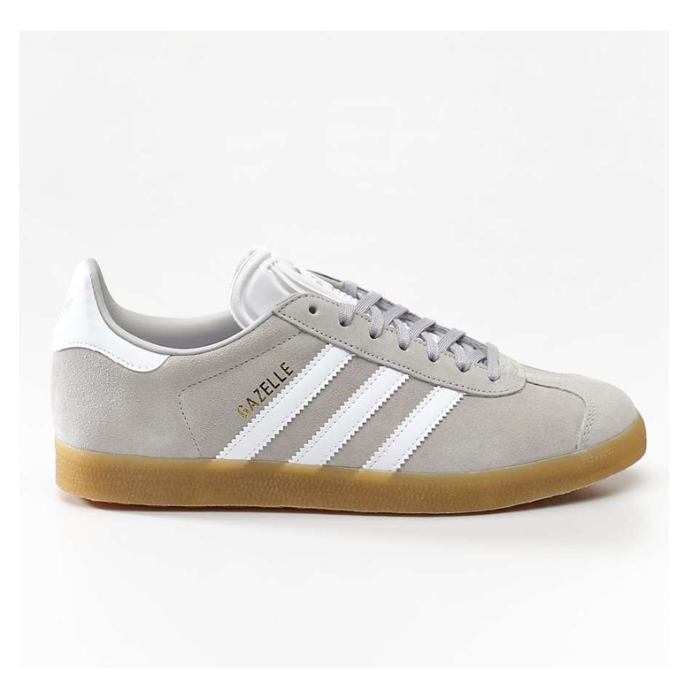 Adidas Gazelle 873 Grey Two Cloud White Gum grigio