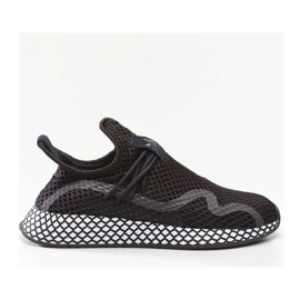 Adidas Deerupt S Core Black Core Nero Calzature Bianco