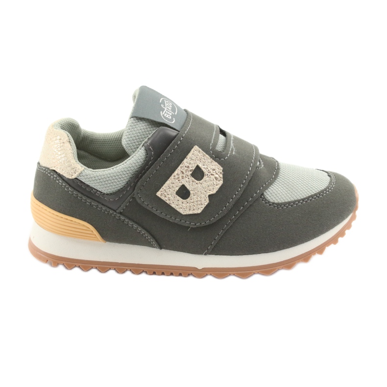 Scarpe per bambini Befado fino a 23 cm 516Y040 grigio giallo