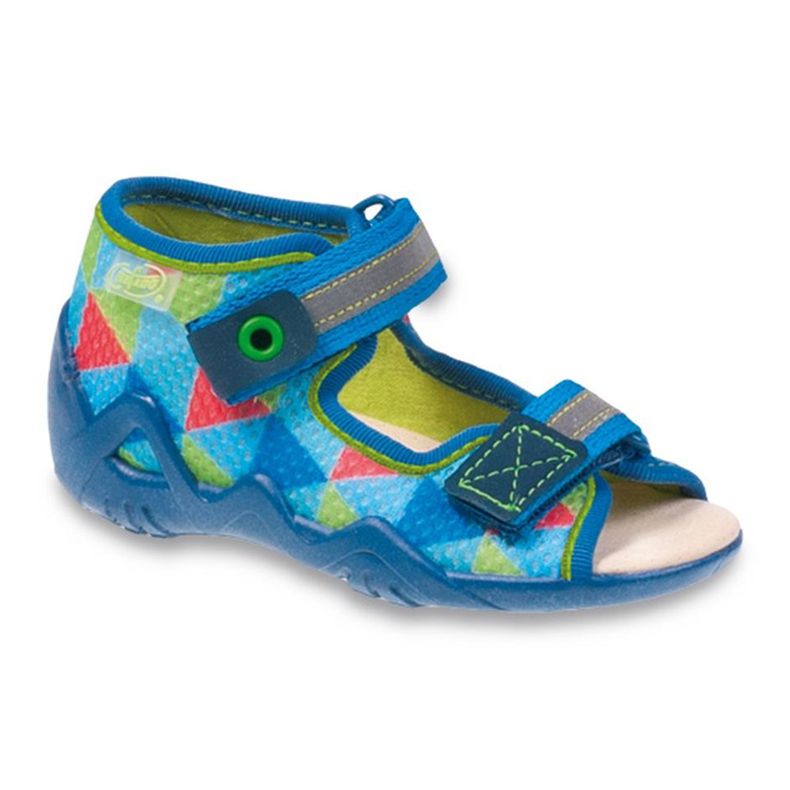 Befado giallo per bambini scarpe 250P059 blu multicolore