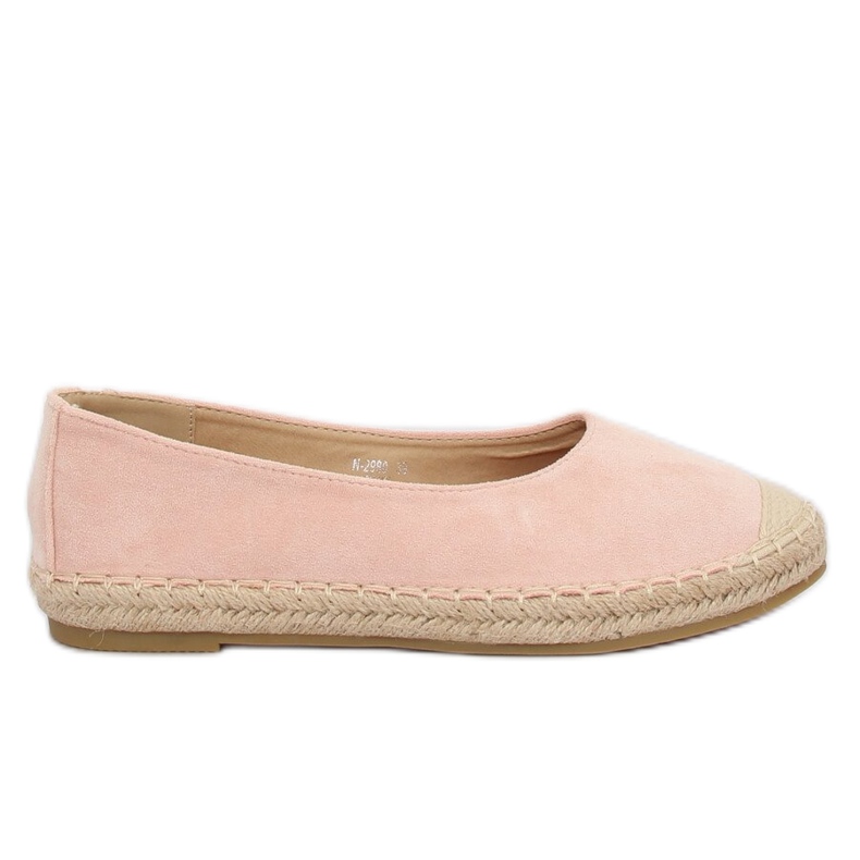 Espadrillas ballerina rosa N-2980 Pink