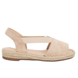 Espadrillas beige da donna SA-2893 Beige
