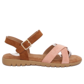 Sandali rosa da donna 999 Pink