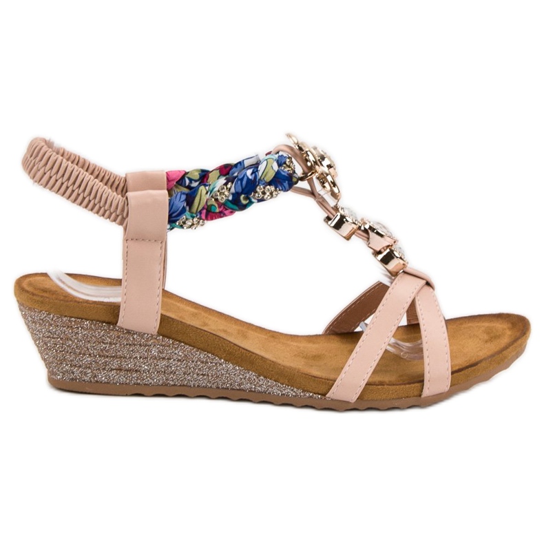SHELOVET Sandali Con Ornamenti rosa