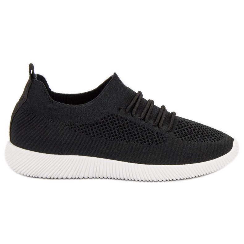 SHELOVET Scarpe sportive slip-on nero