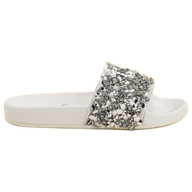 Seastar Eleganti pantofole bianche bianca