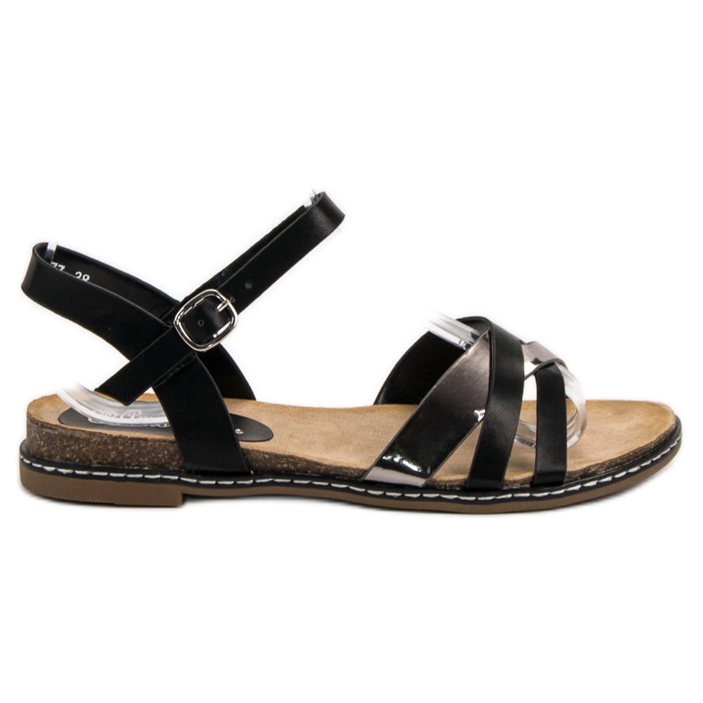 SHELOVET Sandali casual nero