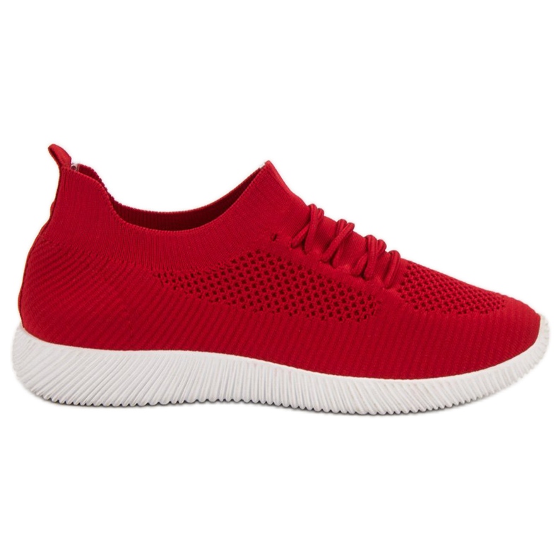 SHELOVET Scarpe sportive slip-on rosso