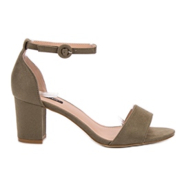 Eleganti sandali VICES verde