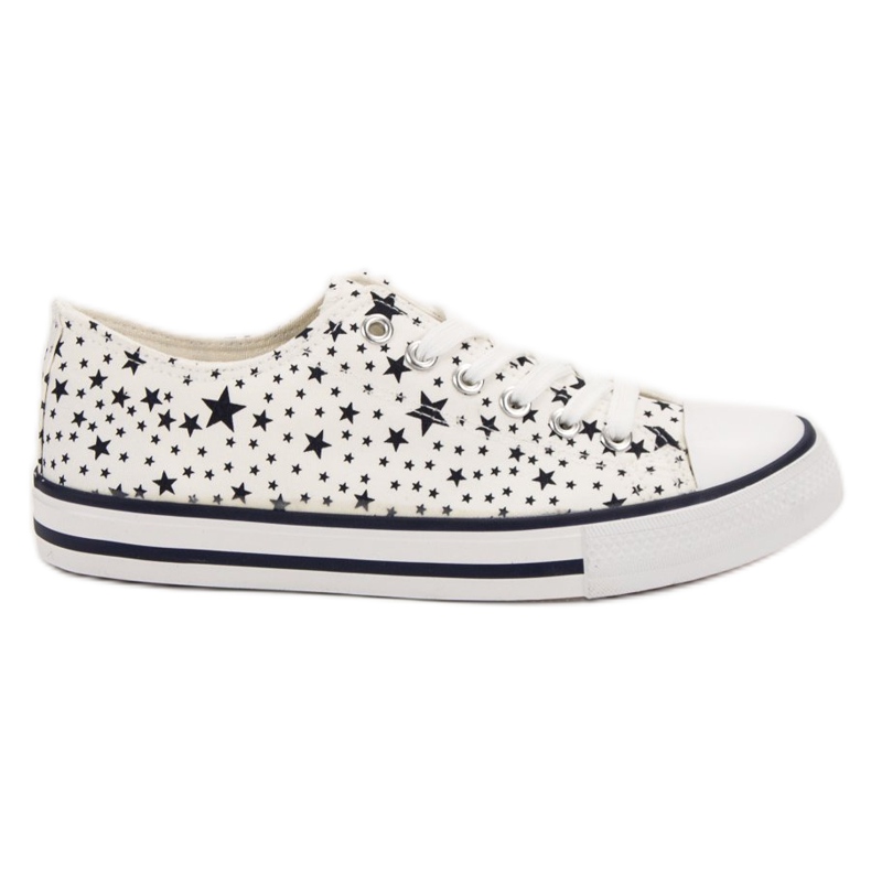J. Star Sneakers Beige Con Stelle bianca nero
