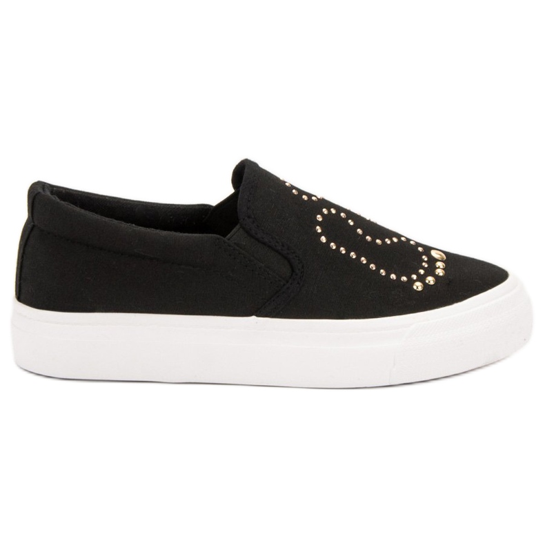 J. Star Slipon Con Strass nero