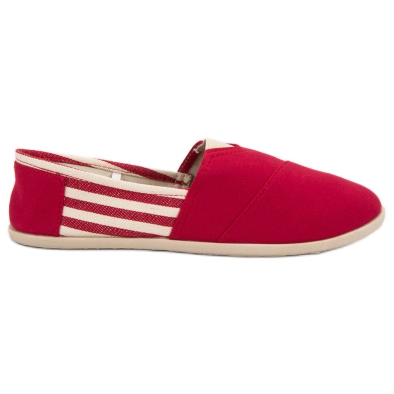 SHELOVET Comode scarpe da ginnastica slip-on rosso