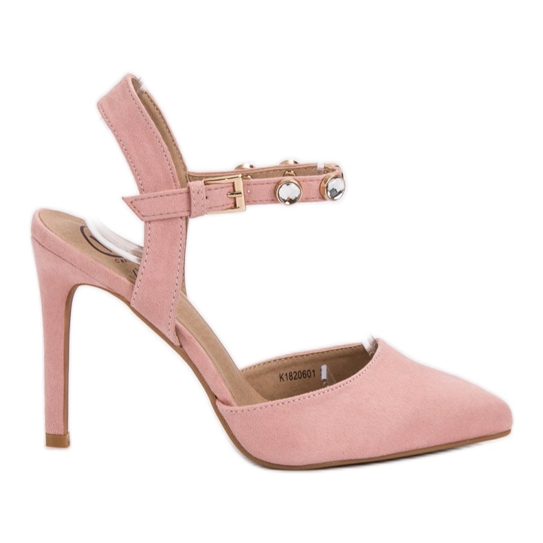 Kylie Tacchi alti con tacco a vista rosa