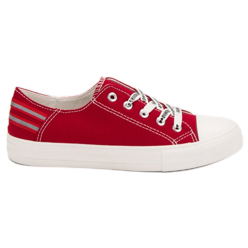 SHELOVET Scarpe da ginnastica basse rosso