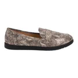 JESSY ROSS Mocassini casual marrone