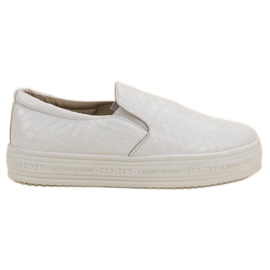 SHELOVET Sneakers bianche senza lacci bianca
