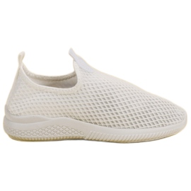 SHELOVET Scarpe sportive slip-on bianco