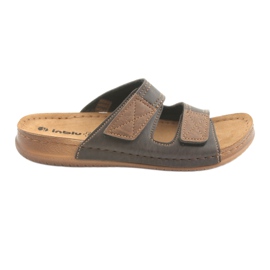 Pantofole uomo Inblu TH015 marroni marrone