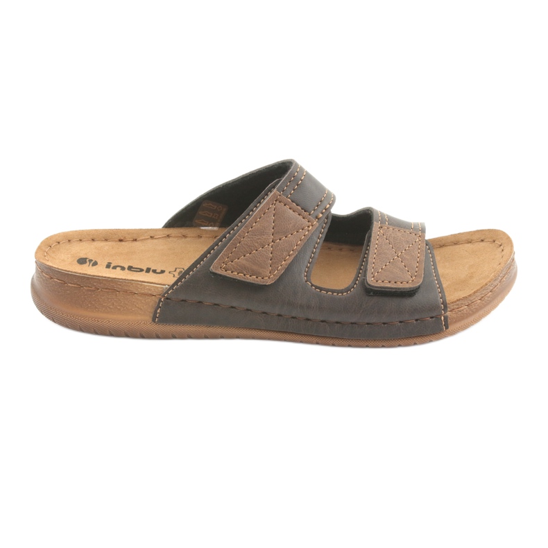 Pantofole uomo Inblu TH015 marroni marrone