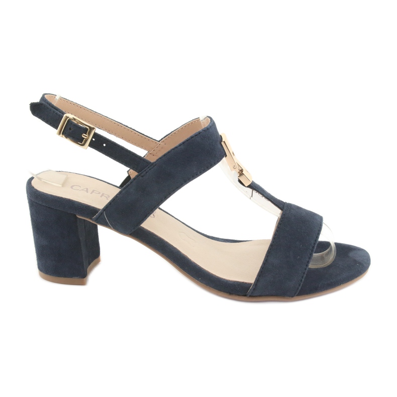 Sandali sul posto di Caprice 28303 blu navy