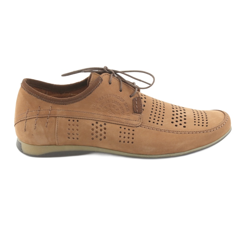 Scarpe sportive da uomo Riko 694 marrone chiaro